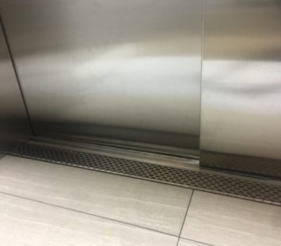 Integrated Elevator Sill Drains